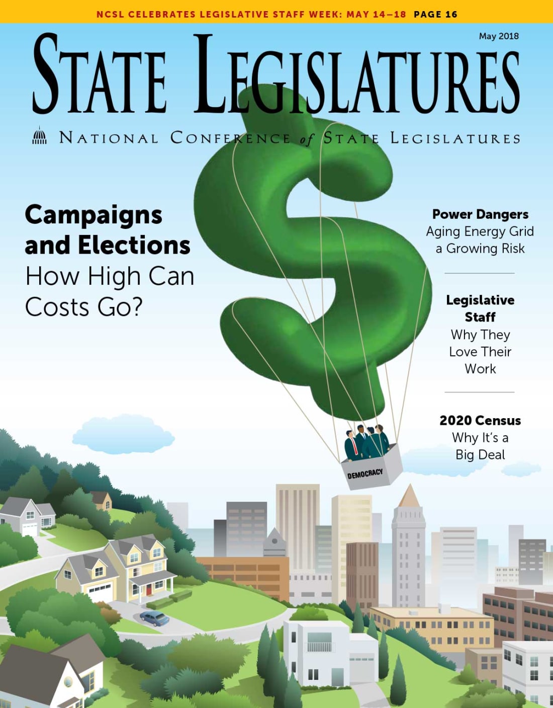 Cover of the May 2018 issue