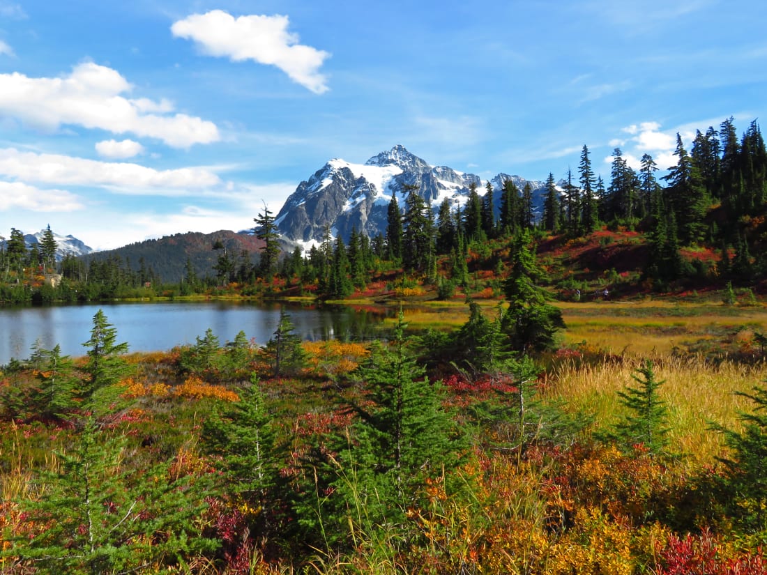 Mount Shuksan in North Cascades National Park, Washington