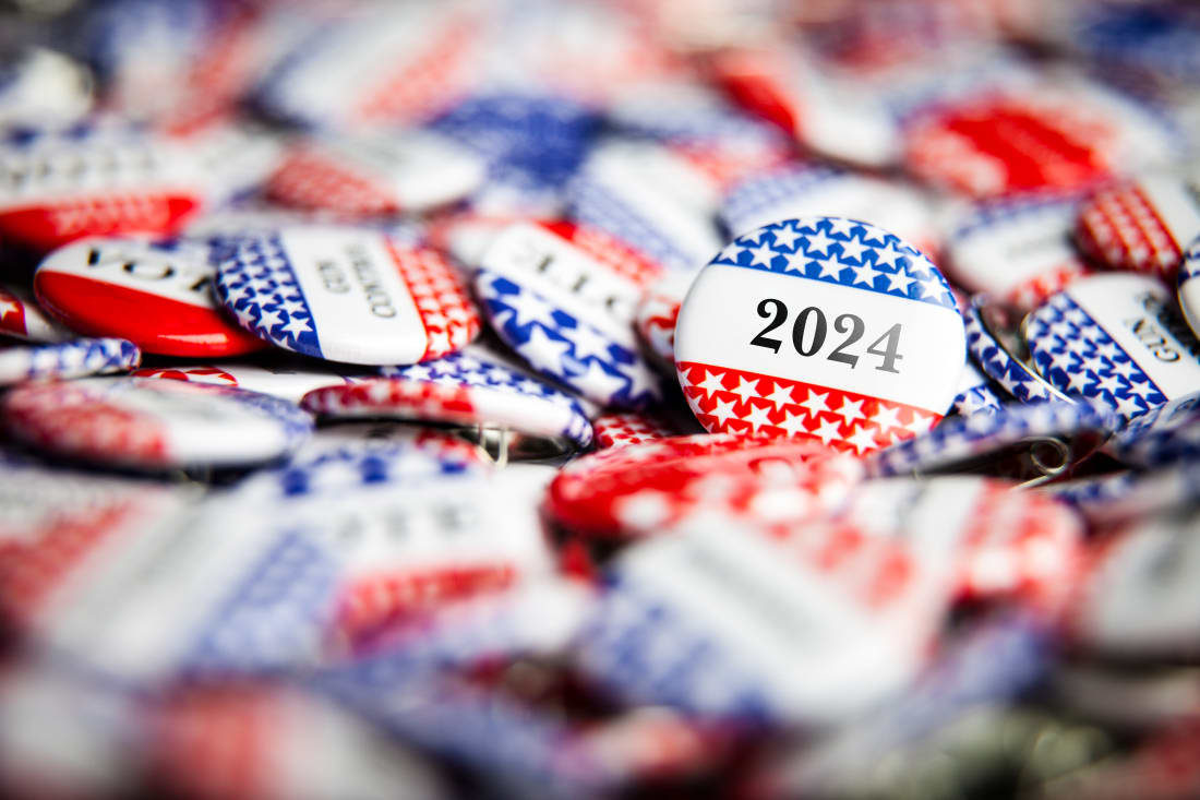 2024 vote buttons