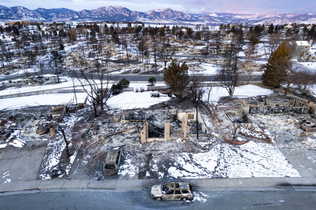 December 2023 Marshall Fire Boulder Colorado