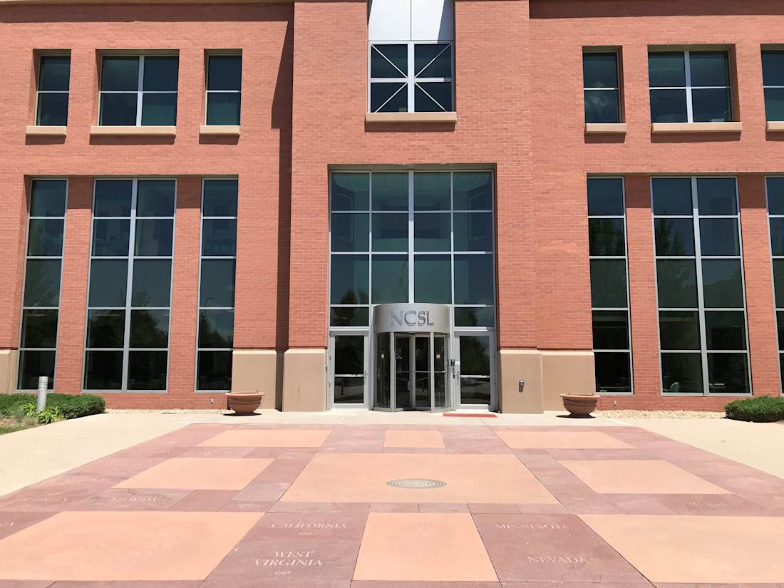 Exterior view of NCSL's Denver office
