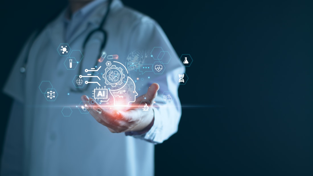 doctor and technical illustration