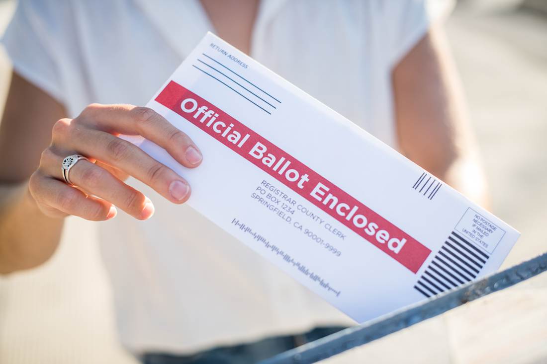 mailing ballot