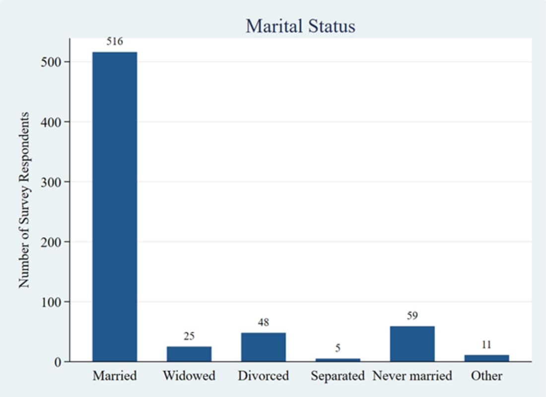 Graph 11: Legislator Marital Status