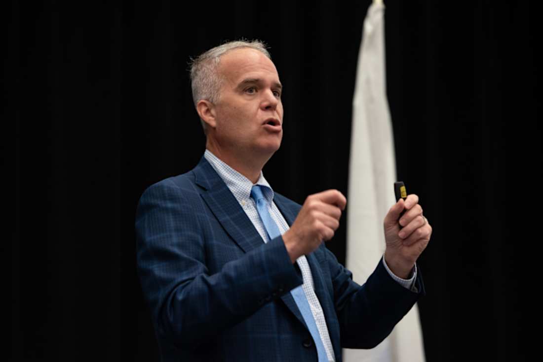 Geoffrey Buswick, managing director and sector lead for U.S. public finance at S&P Global Ratings, Summit 2025