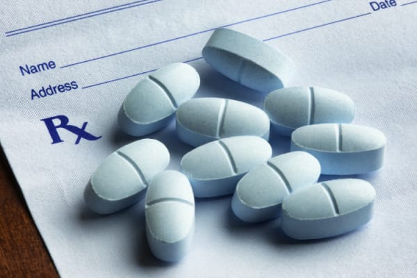 Tablets on a Prescription Form