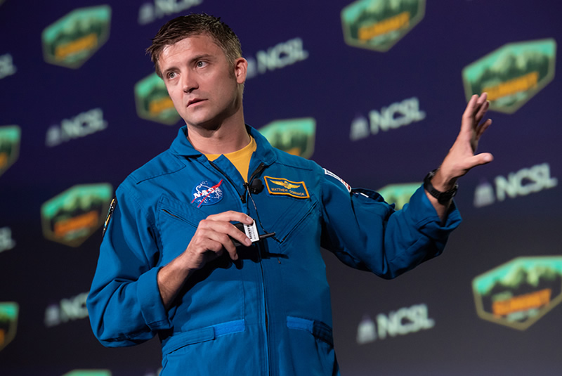 Astronaut Matthew Dominick